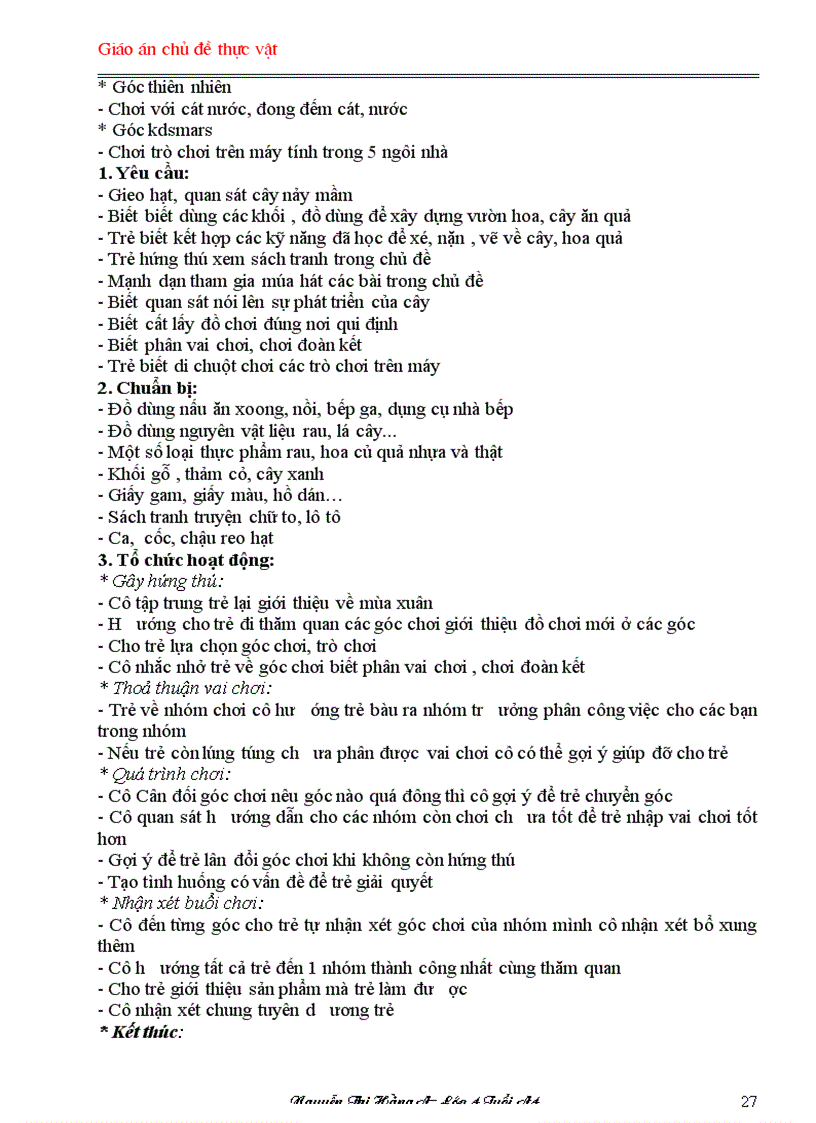 image for page Giao an chu de thuc vat