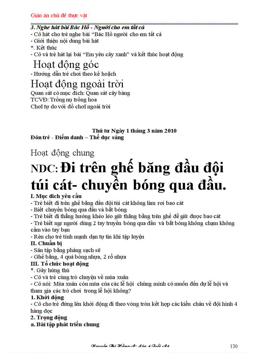 image for page Giao an chu de thuc vat