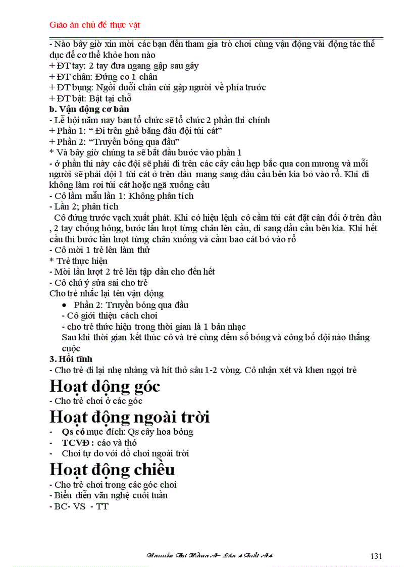 image for page Giao an chu de thuc vat