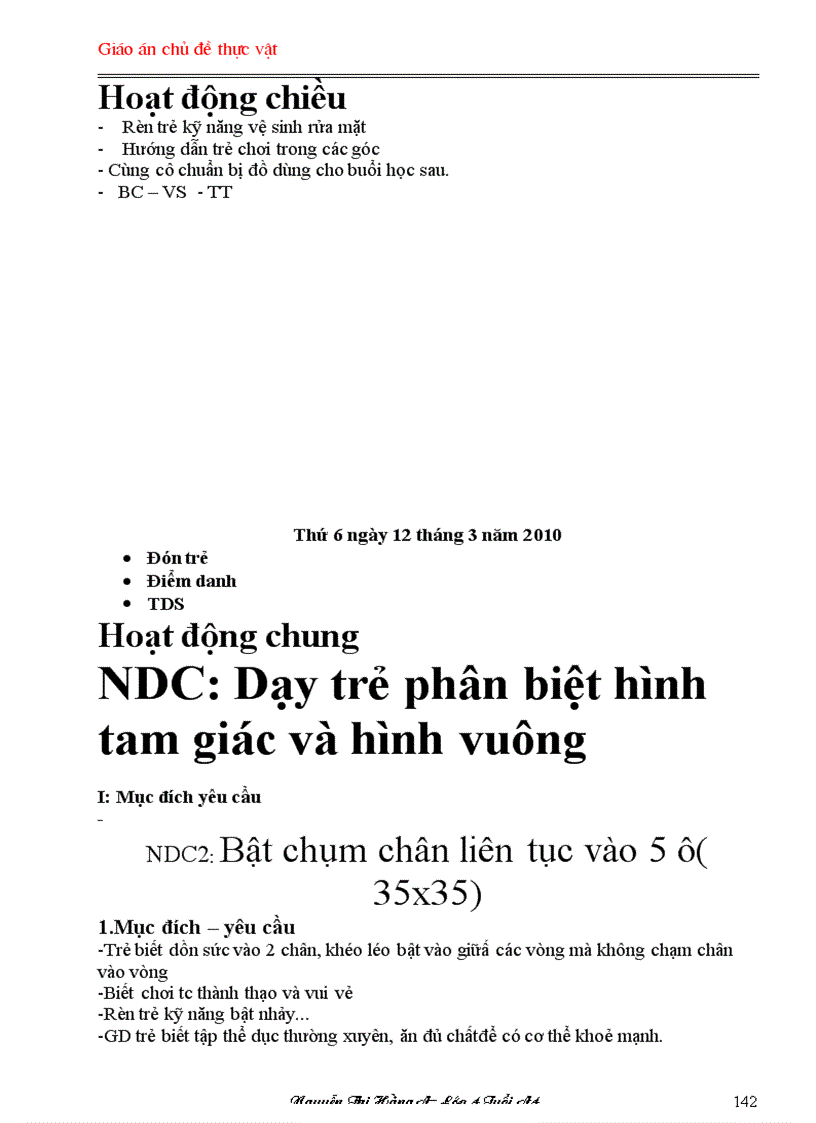 image for page Giao an chu de thuc vat