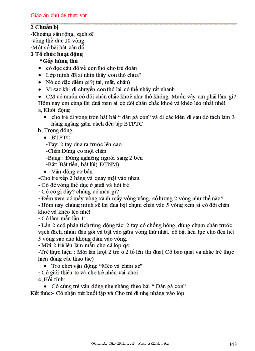 image for page Giao an chu de thuc vat