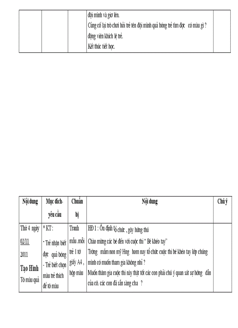 image for page Giao an chu diem be va cac ban