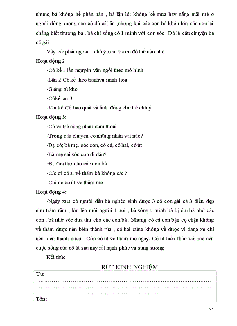 image for page Giáo án chủ điểm MN