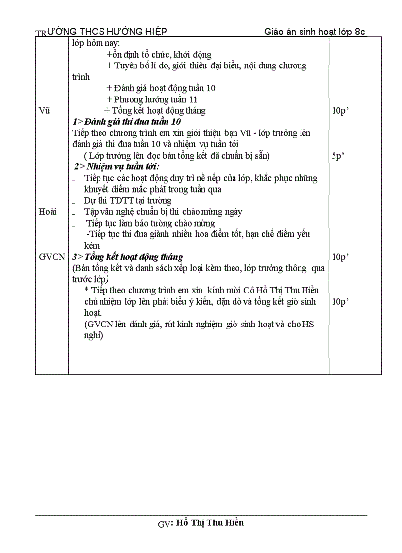 image for page Giao an chu nhiem