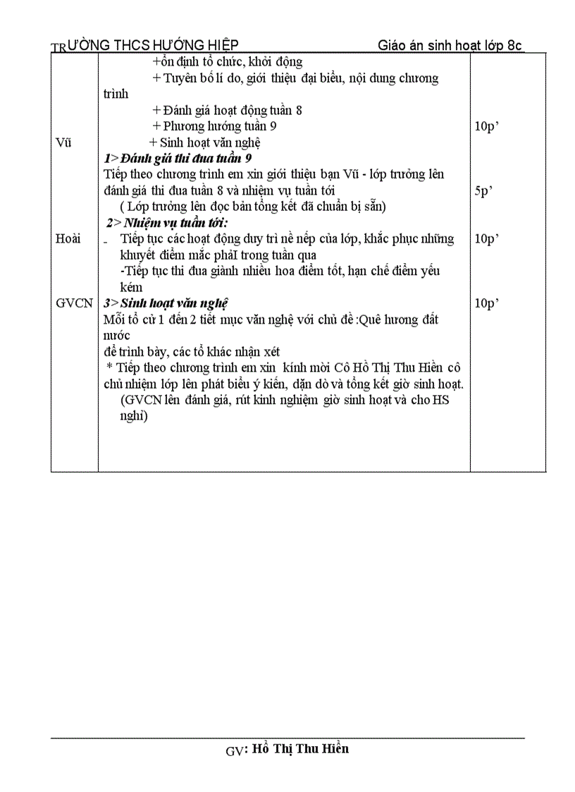 image for page Giao an chu nhiem