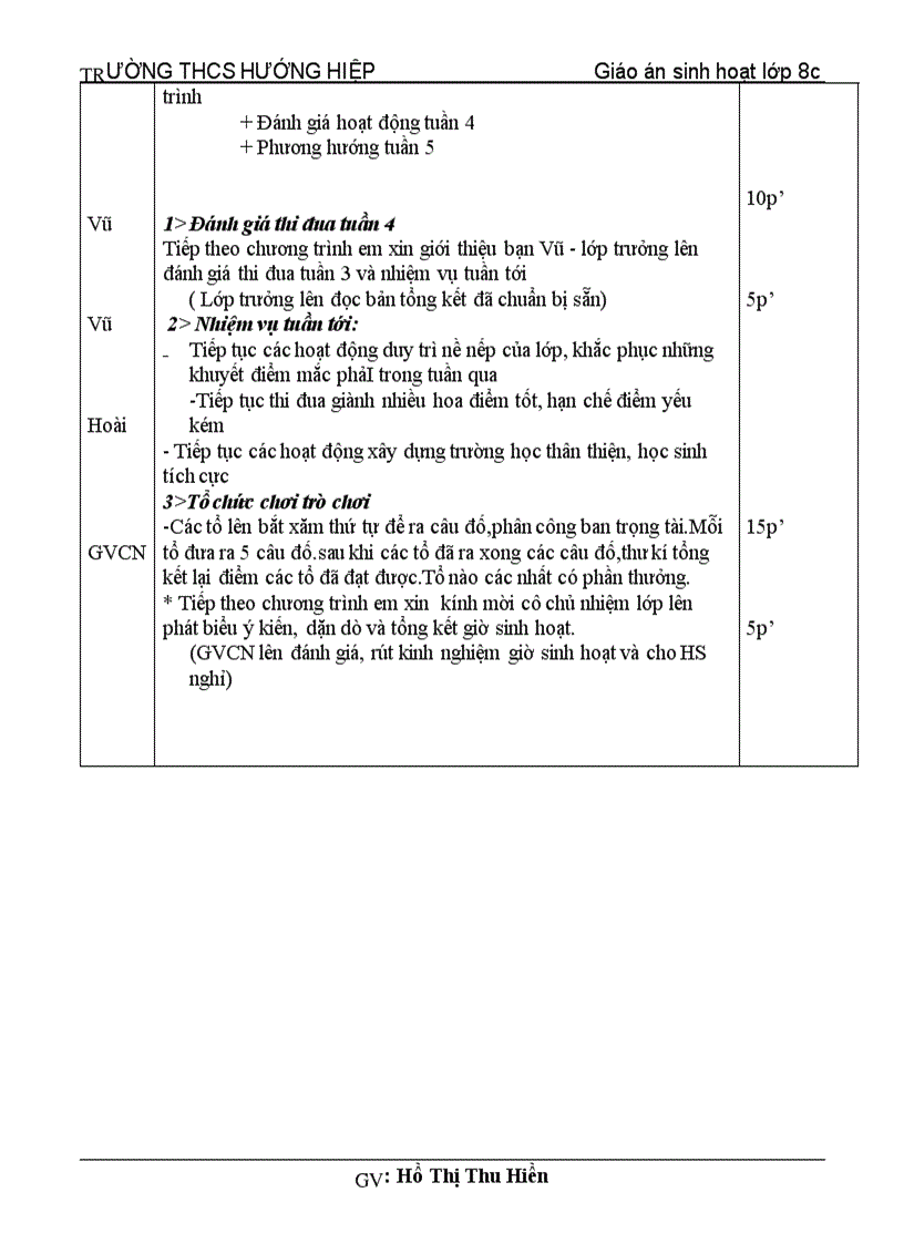 image for page Giao an chu nhiem