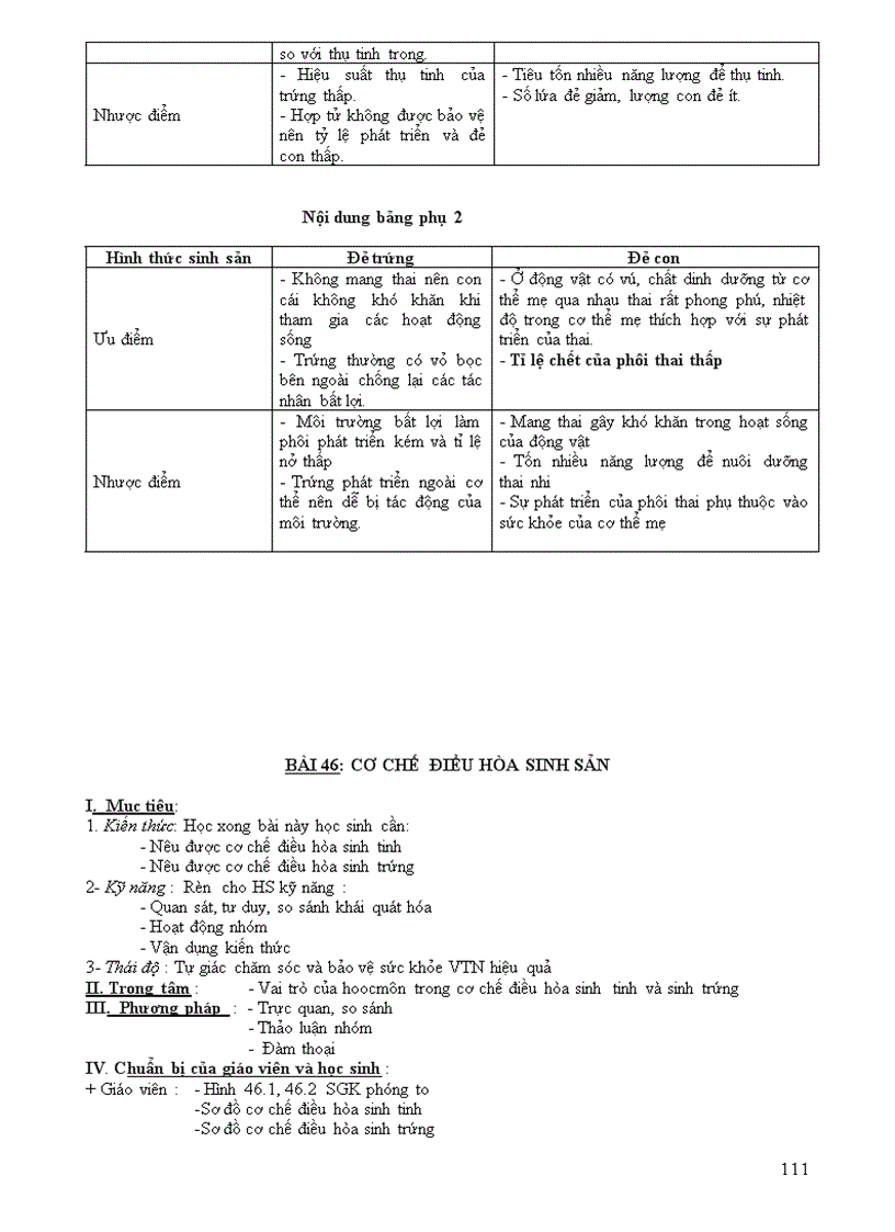 image for page Giáo Án Chuẩn Sinh Học Lớp 11