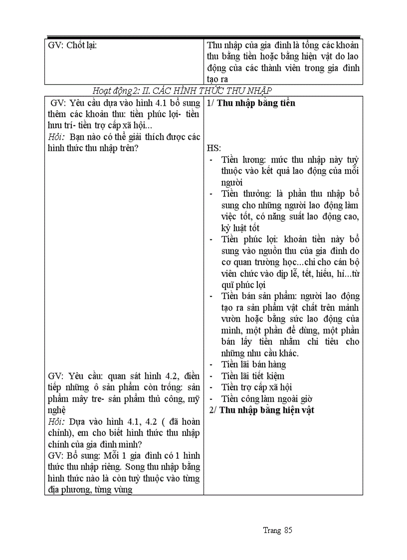 image for page Giáo án công nghệ 6 theo chuẩn kỹ năng kiến thức 2010