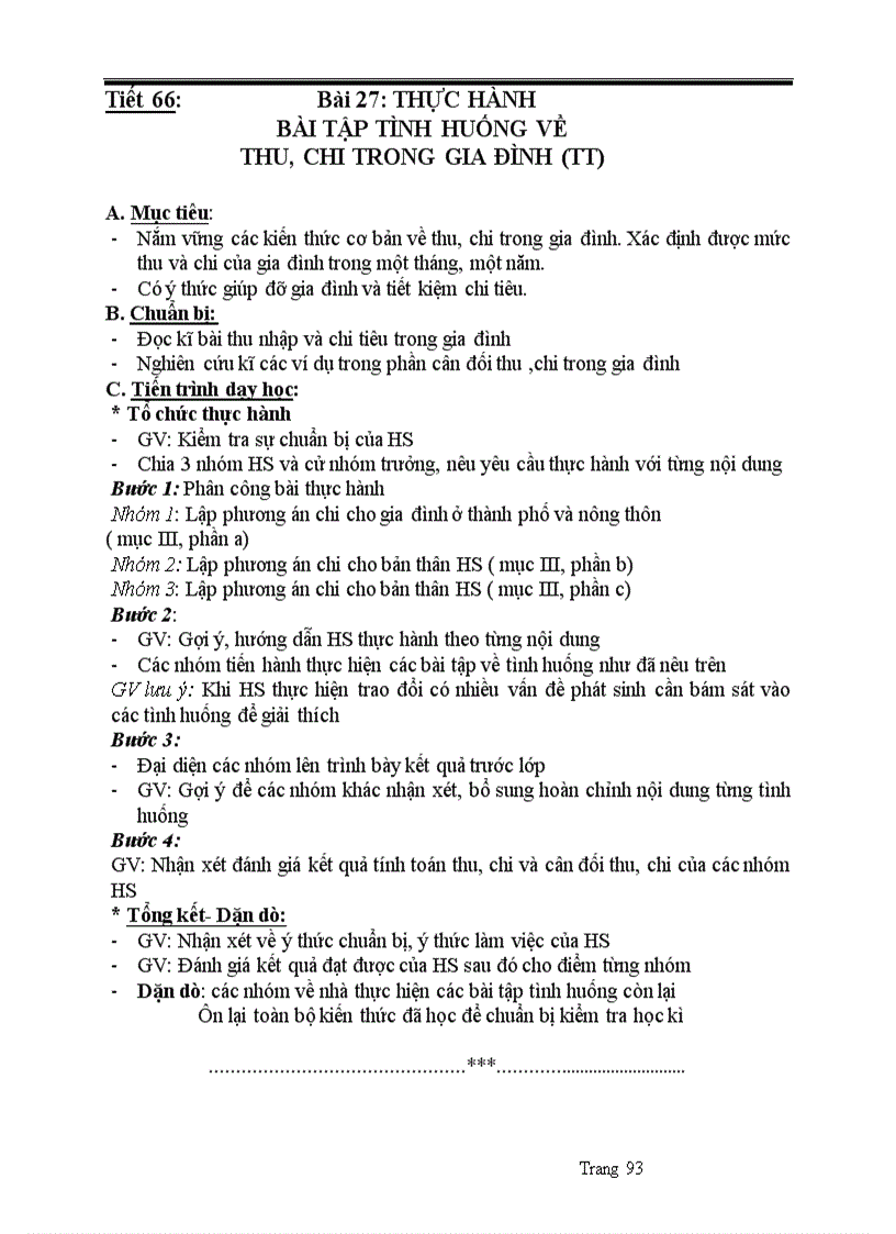 image for page Giáo án công nghệ 6 theo chuẩn kỹ năng kiến thức 2010