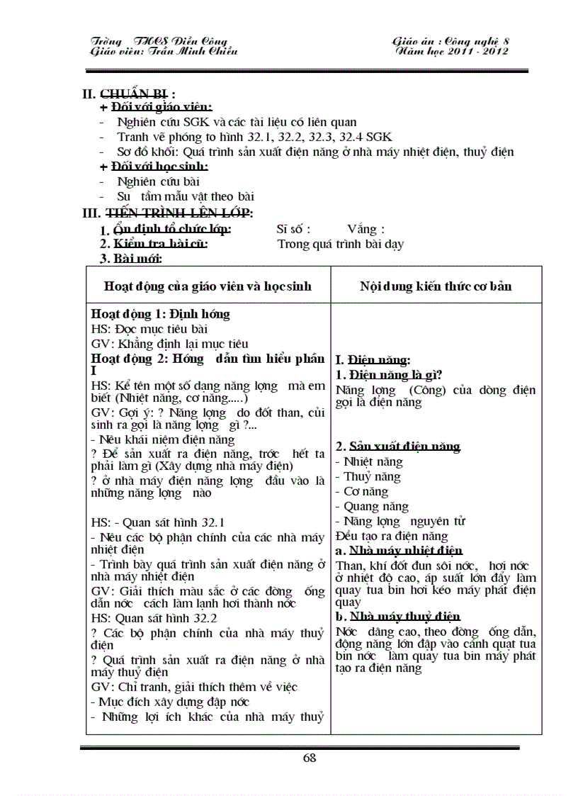 image for page Giao an cong nghe 8 2011 2012