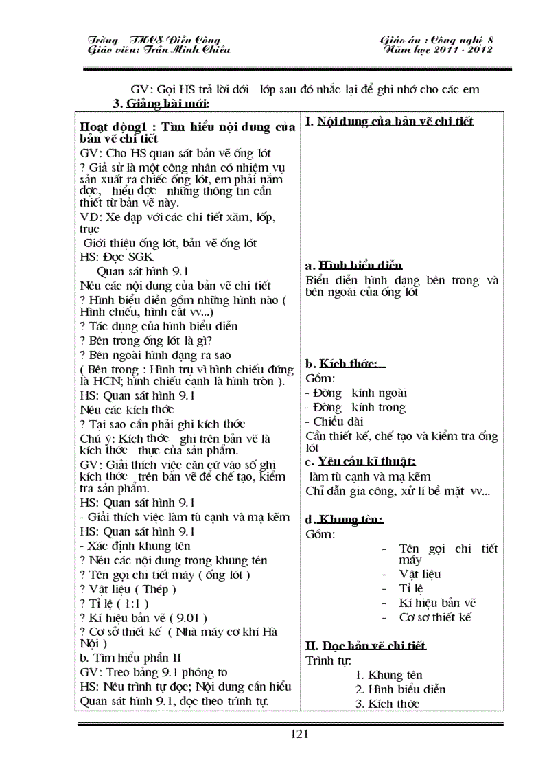 image for page Giao an cong nghe 8 2011 2012