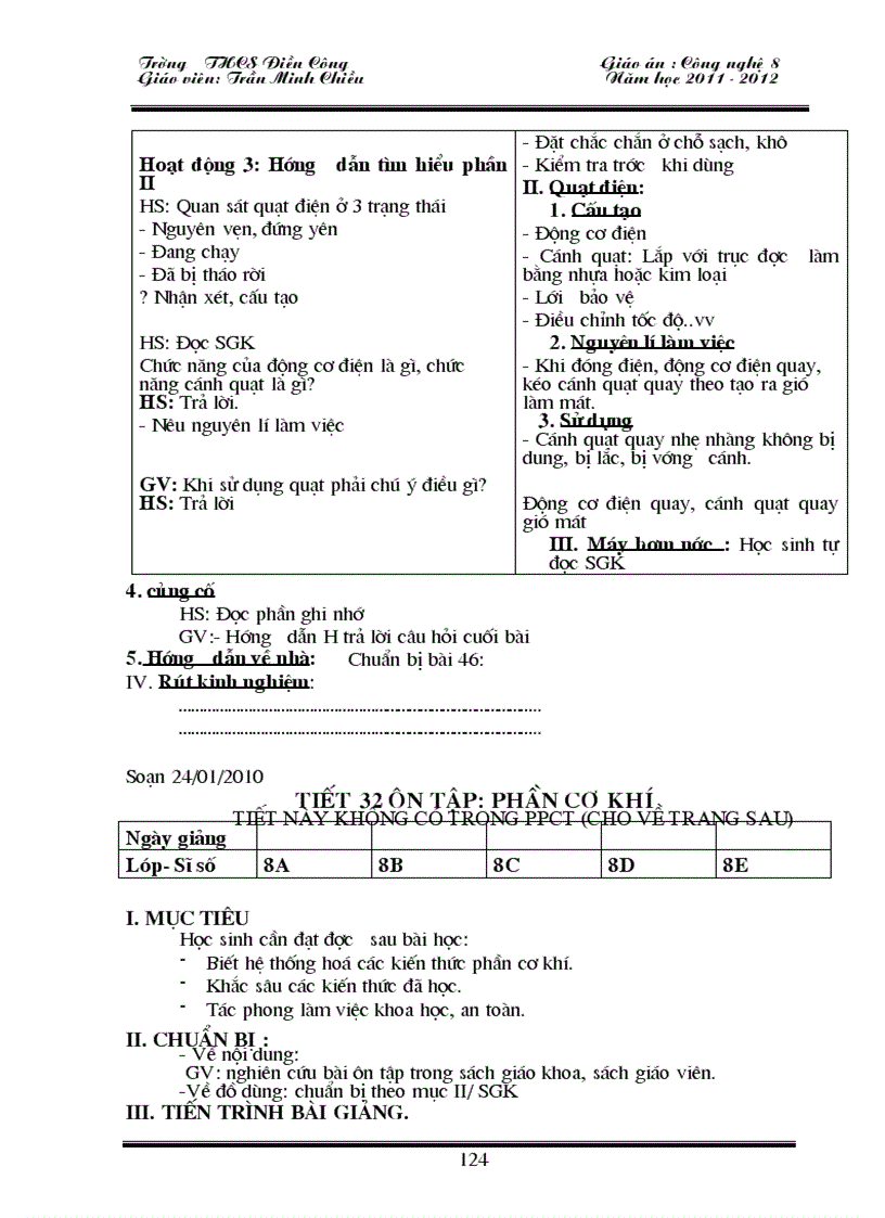 image for page Giao an cong nghe 8 2011 2012