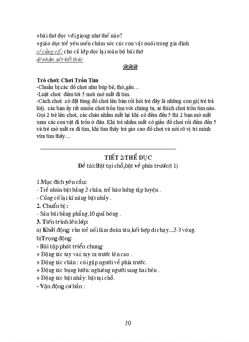 image for page Giao an day du 1 36 tuan