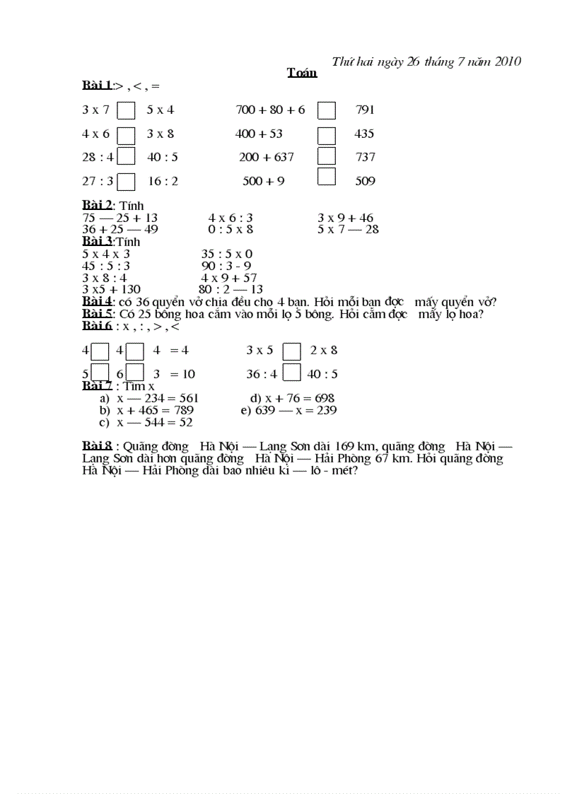 image for page Giáo án dạy ôn tập trong hè 26 7
