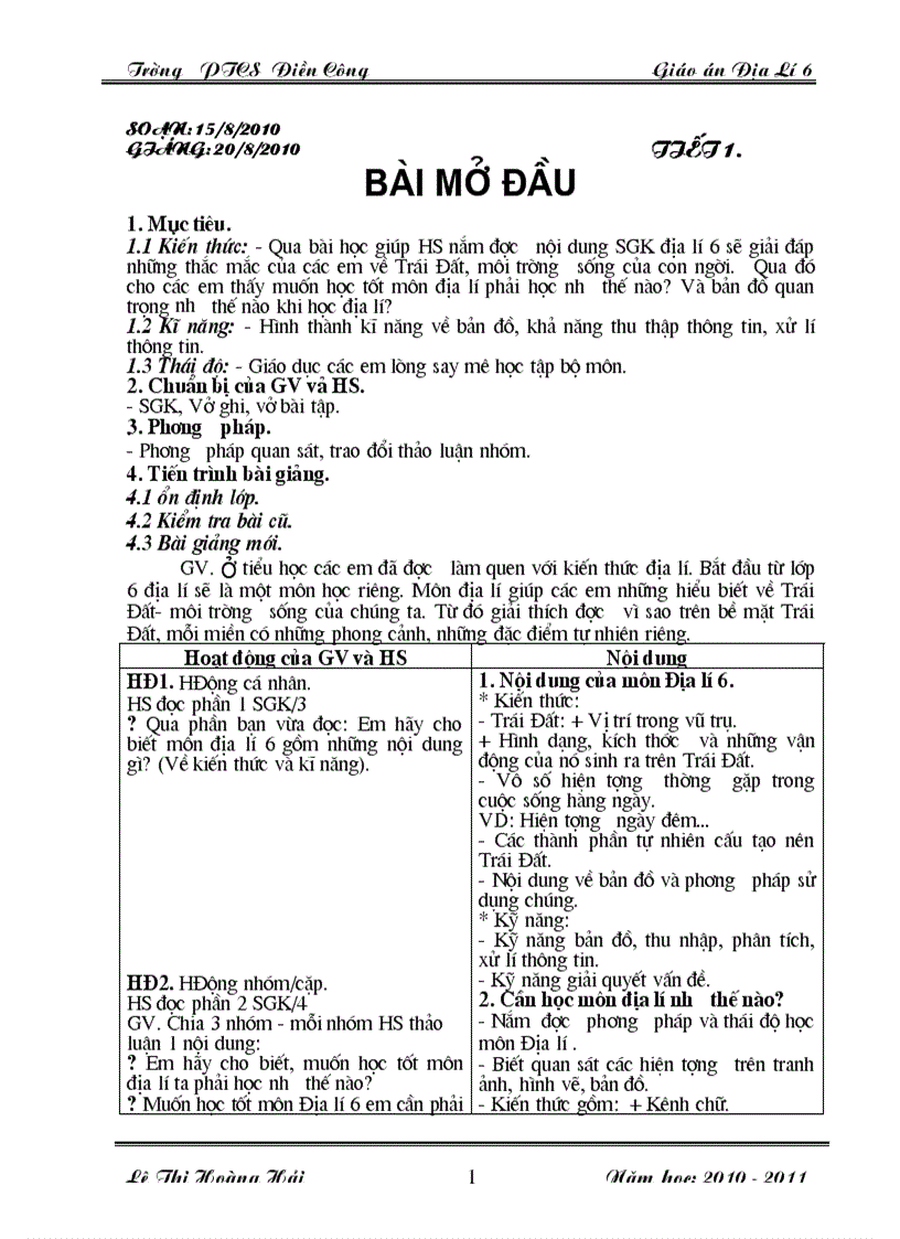 image for page Giao an dia li 6