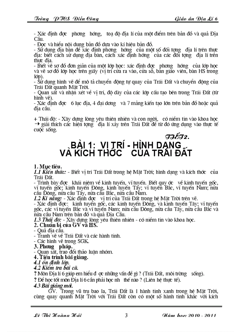 image for page Giao an dia li 6