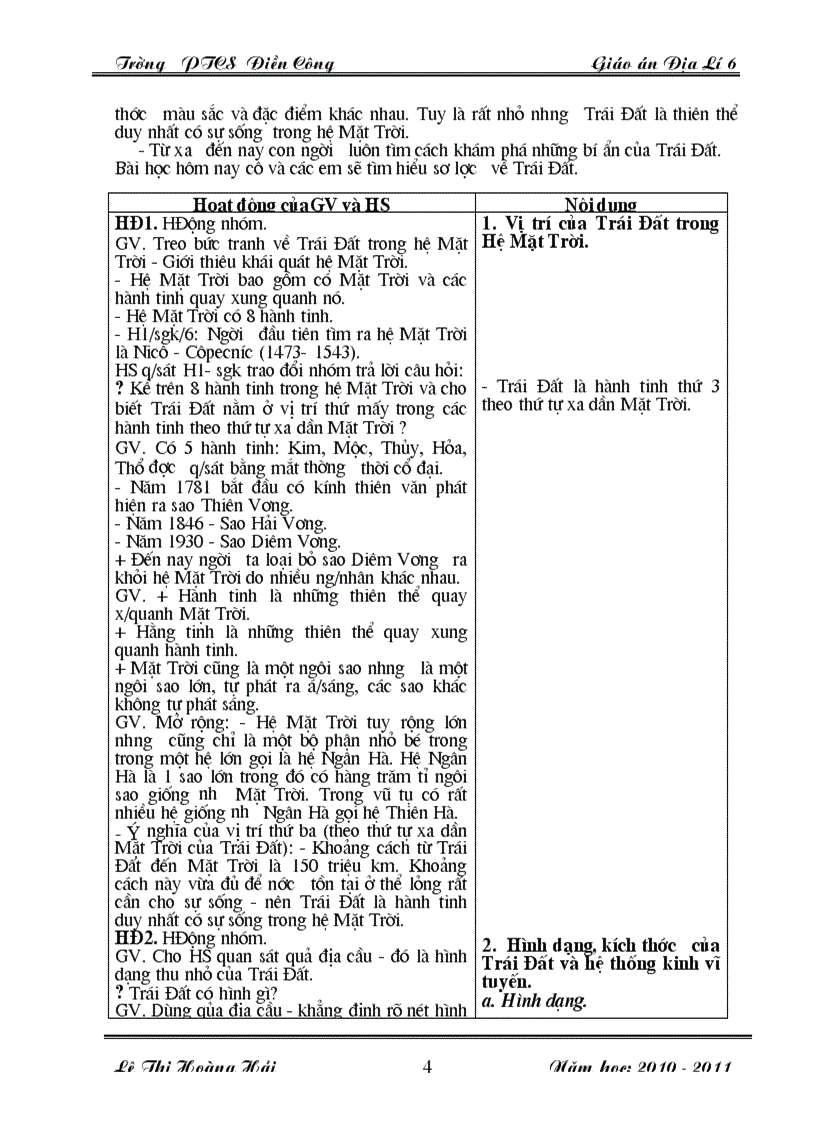 image for page Giao an dia li 6