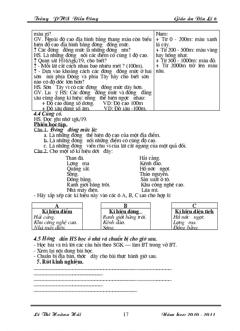 image for page Giao an dia li 6