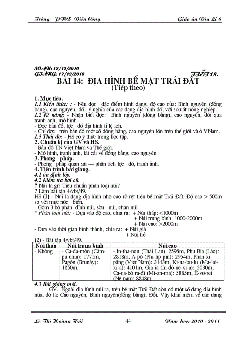 image for page Giao an dia li 6