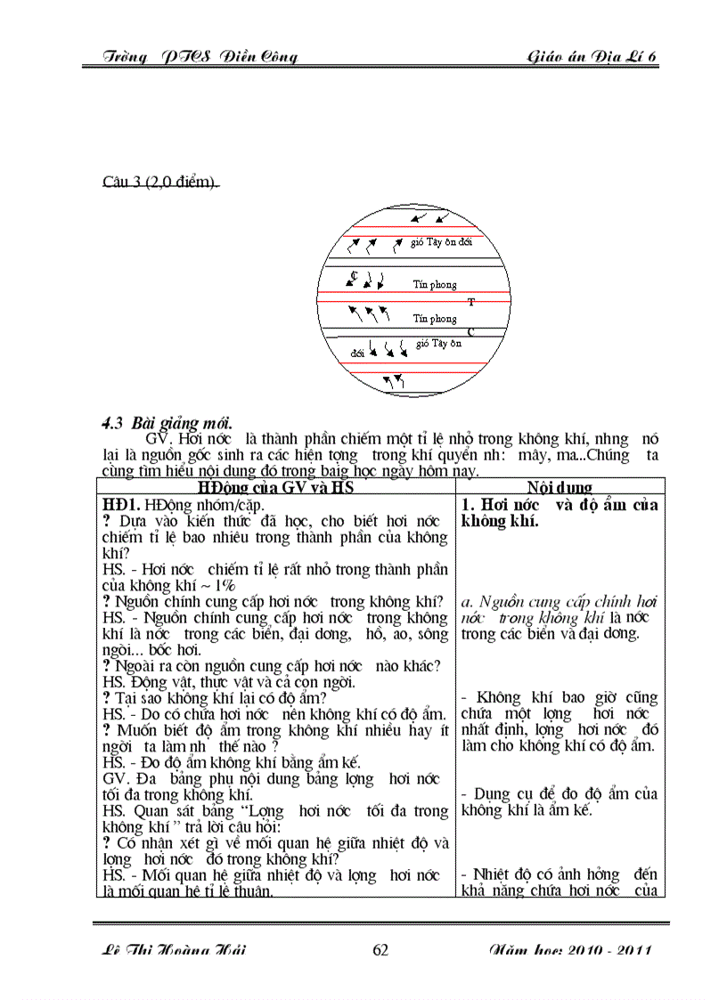 image for page Giao an dia li 6