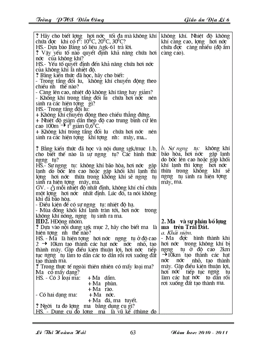 image for page Giao an dia li 6