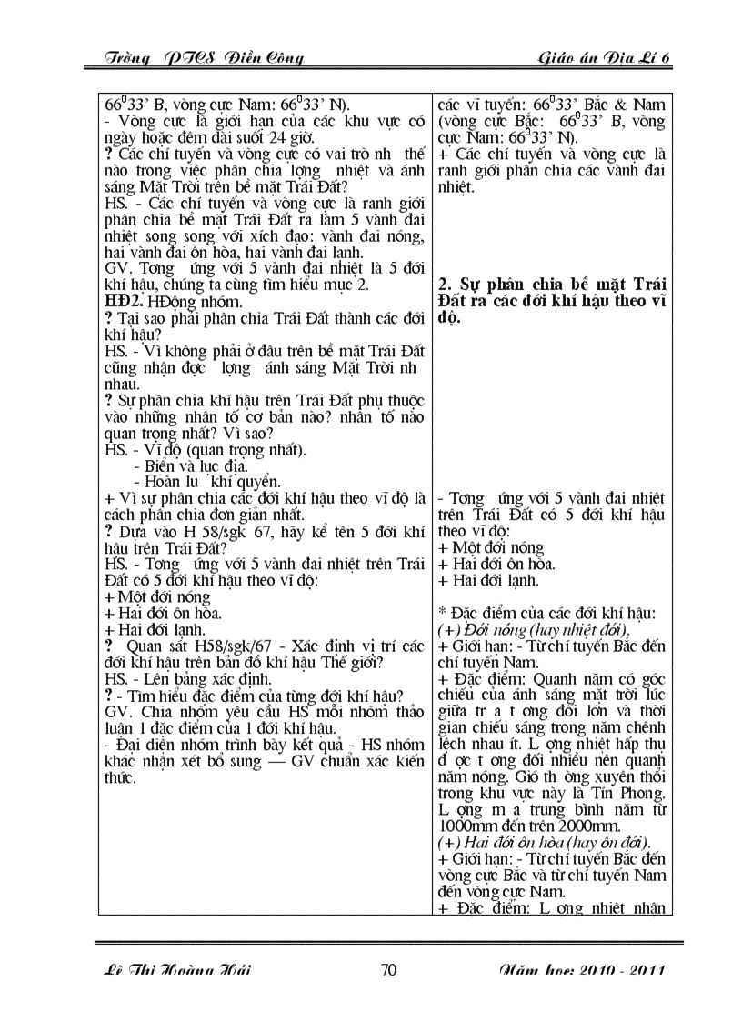 image for page Giao an dia li 6