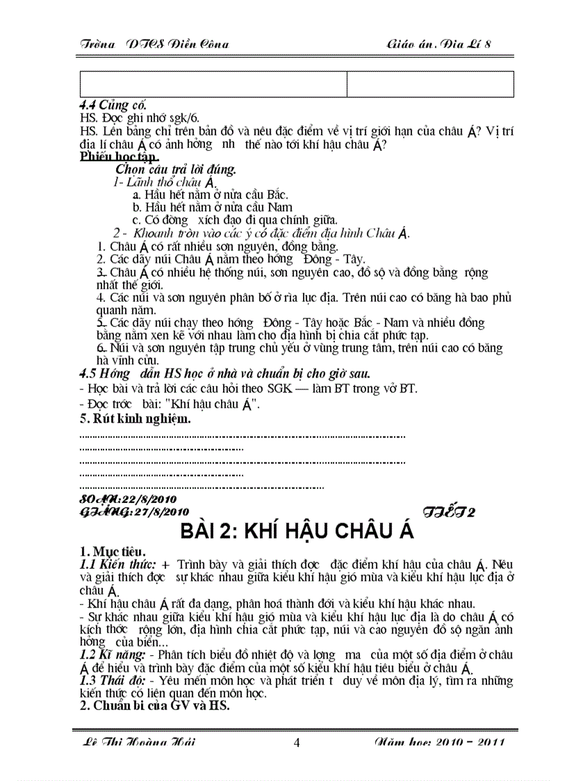 image for page Giao an dia li 8