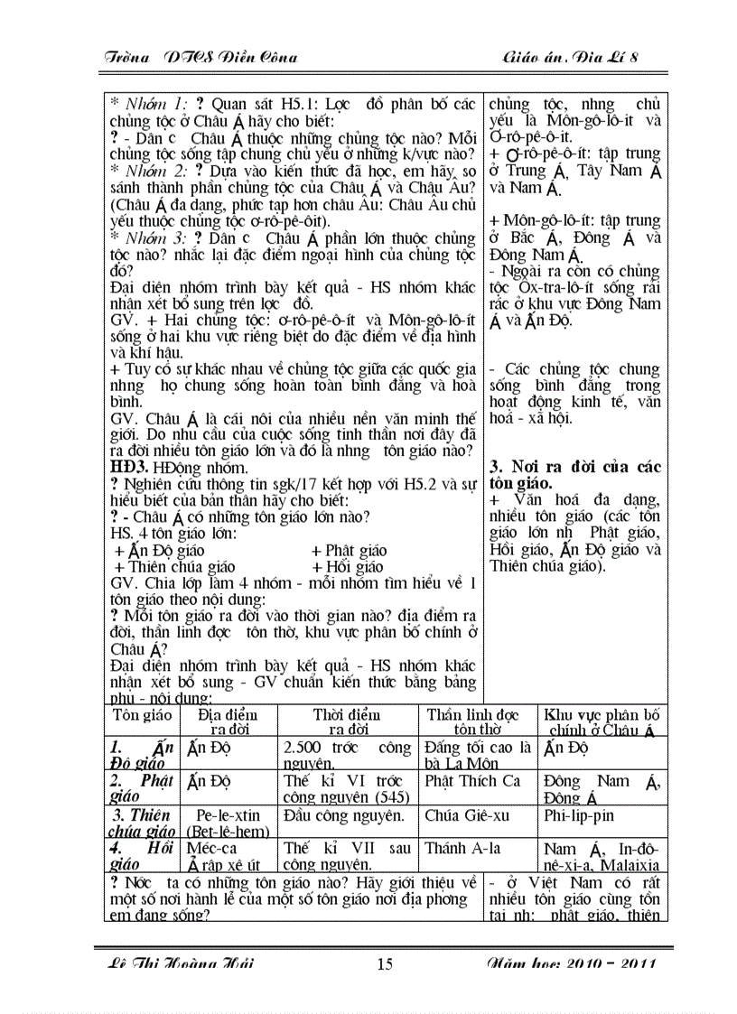 image for page Giao an dia li 8