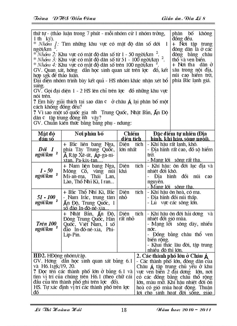 image for page Giao an dia li 8