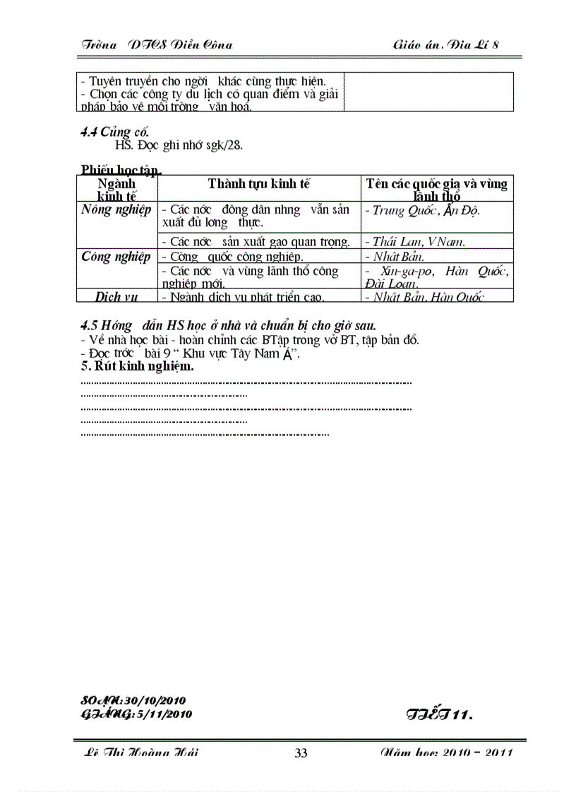 image for page Giao an dia li 8