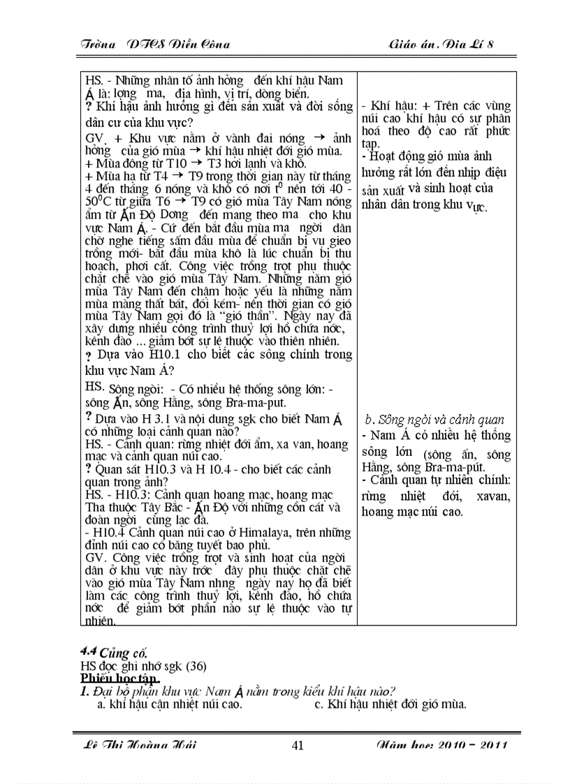 image for page Giao an dia li 8