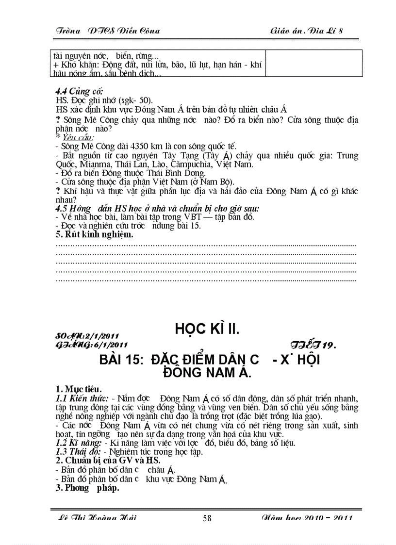 image for page Giao an dia li 8