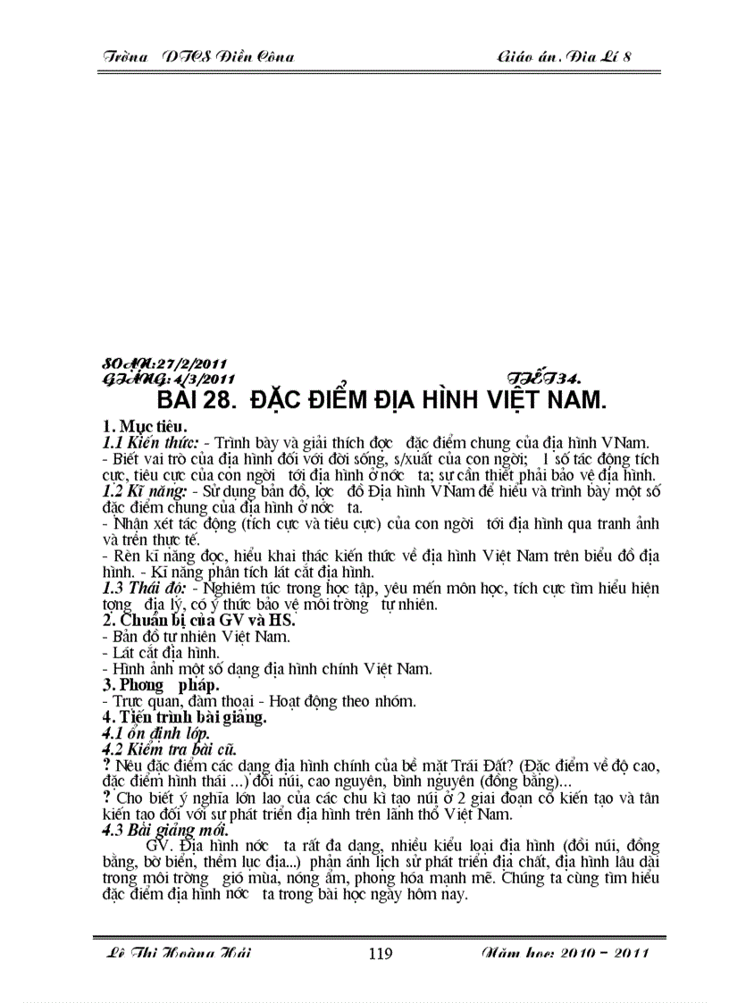 image for page Giao an dia li 8