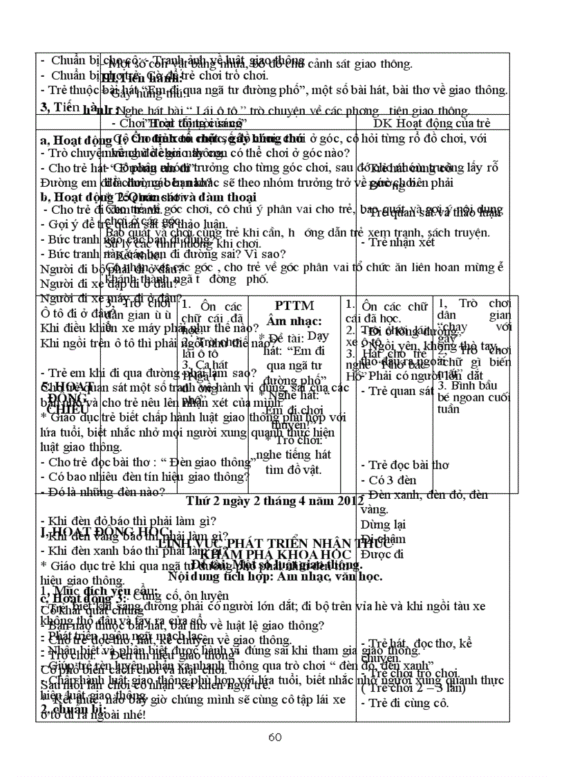 image for page Giao an giao thong luu thoa