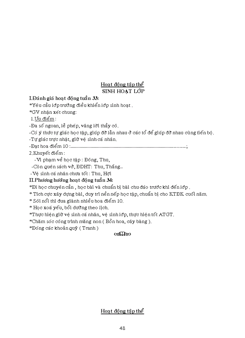 image for page Giáo án HĐNG lớp 3