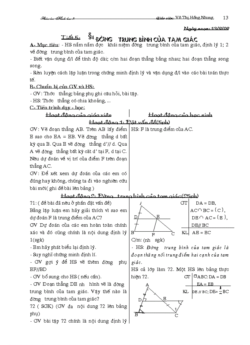 image for page Giao an Hinh hoc 8 10 11