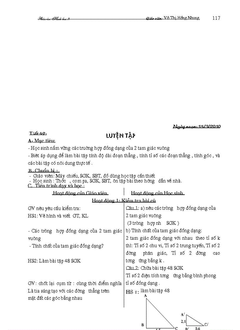 image for page Giao an Hinh hoc 8 10 11