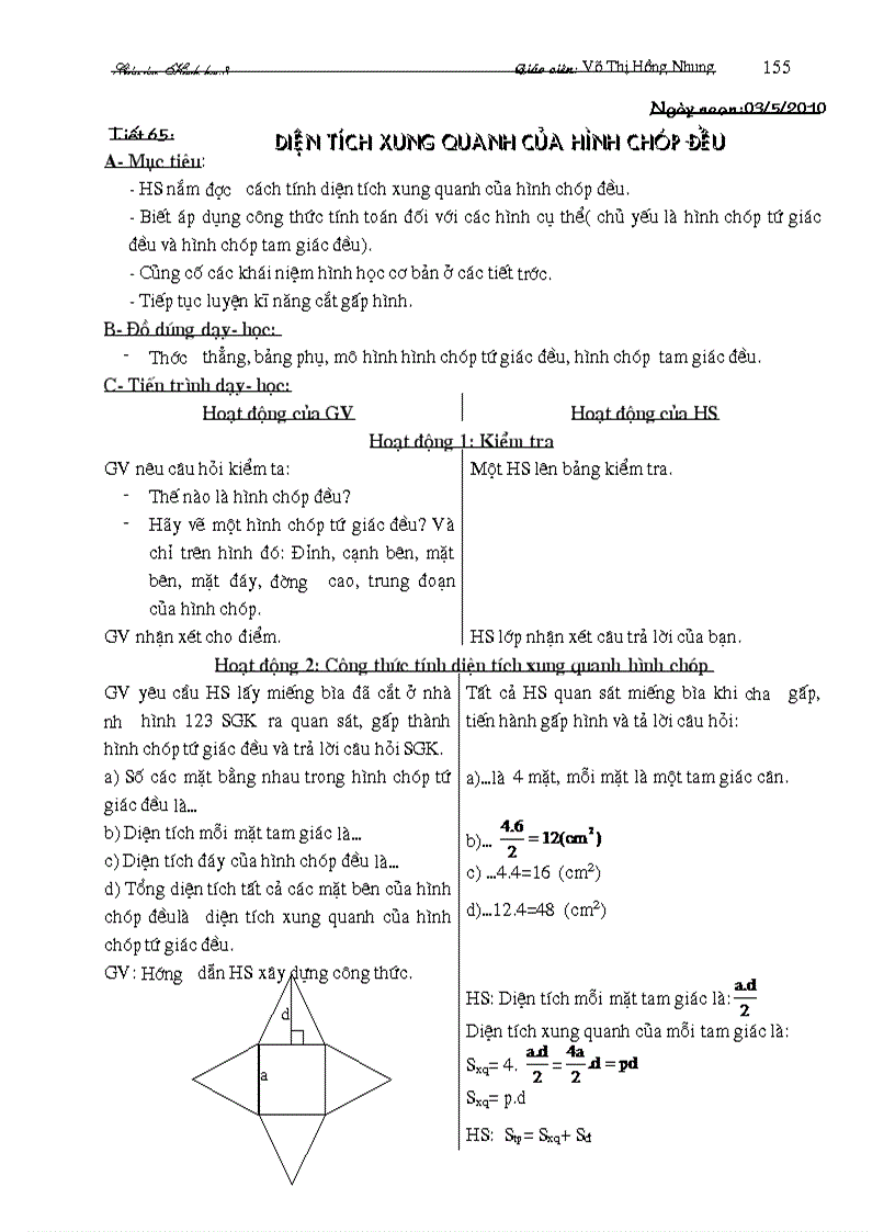 image for page Giao an Hinh hoc 8 10 11