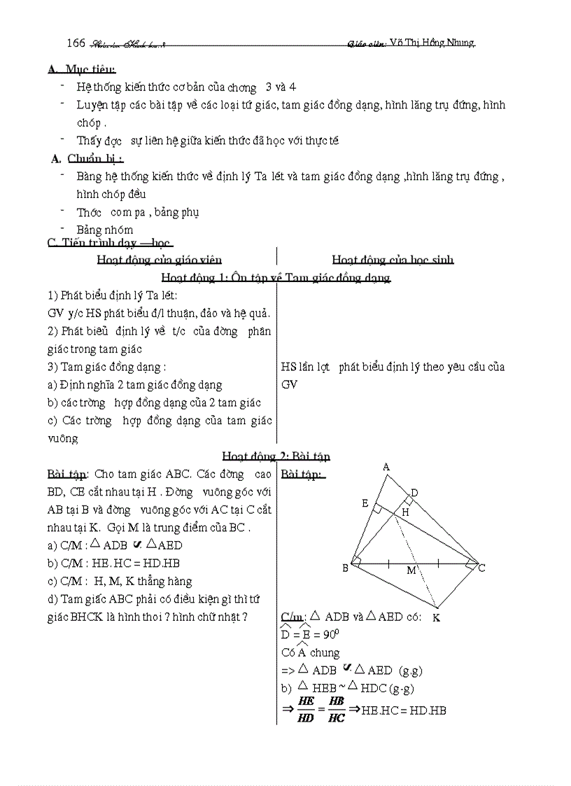 image for page Giao an Hinh hoc 8 10 11