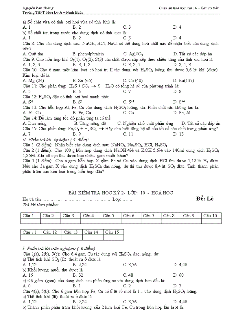 image for page Giao an hoa 9 tron bo