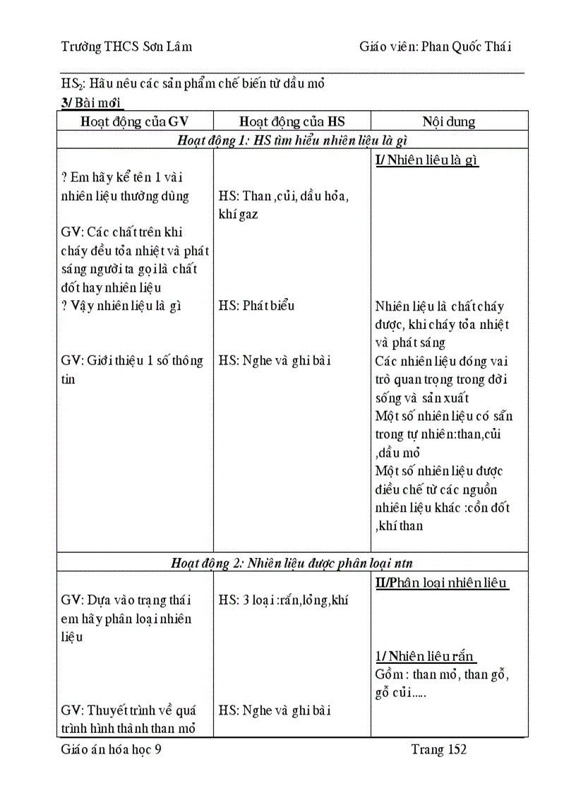 image for page Giáo án hóa 9 HK1