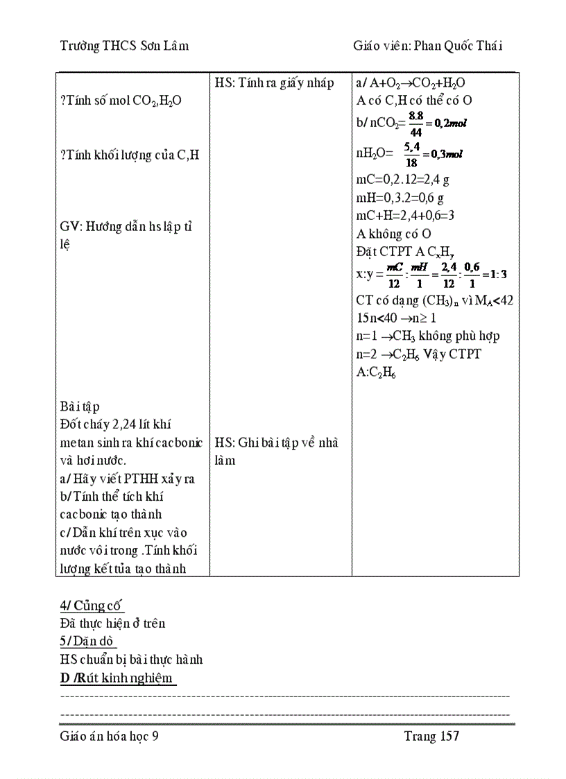 image for page Giáo án hóa 9 HK1