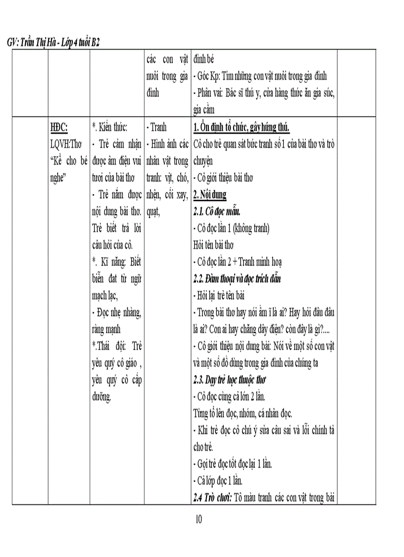 image for page Giáo an hoạt động học