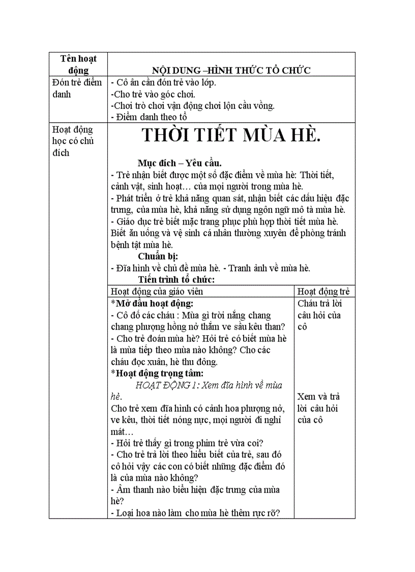 image for page Giáo án HTTN