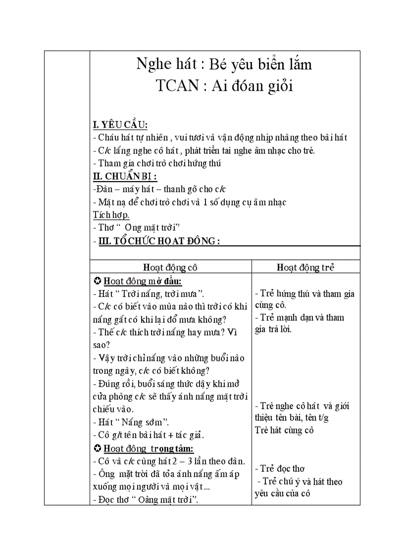 image for page Giáo án HTTN