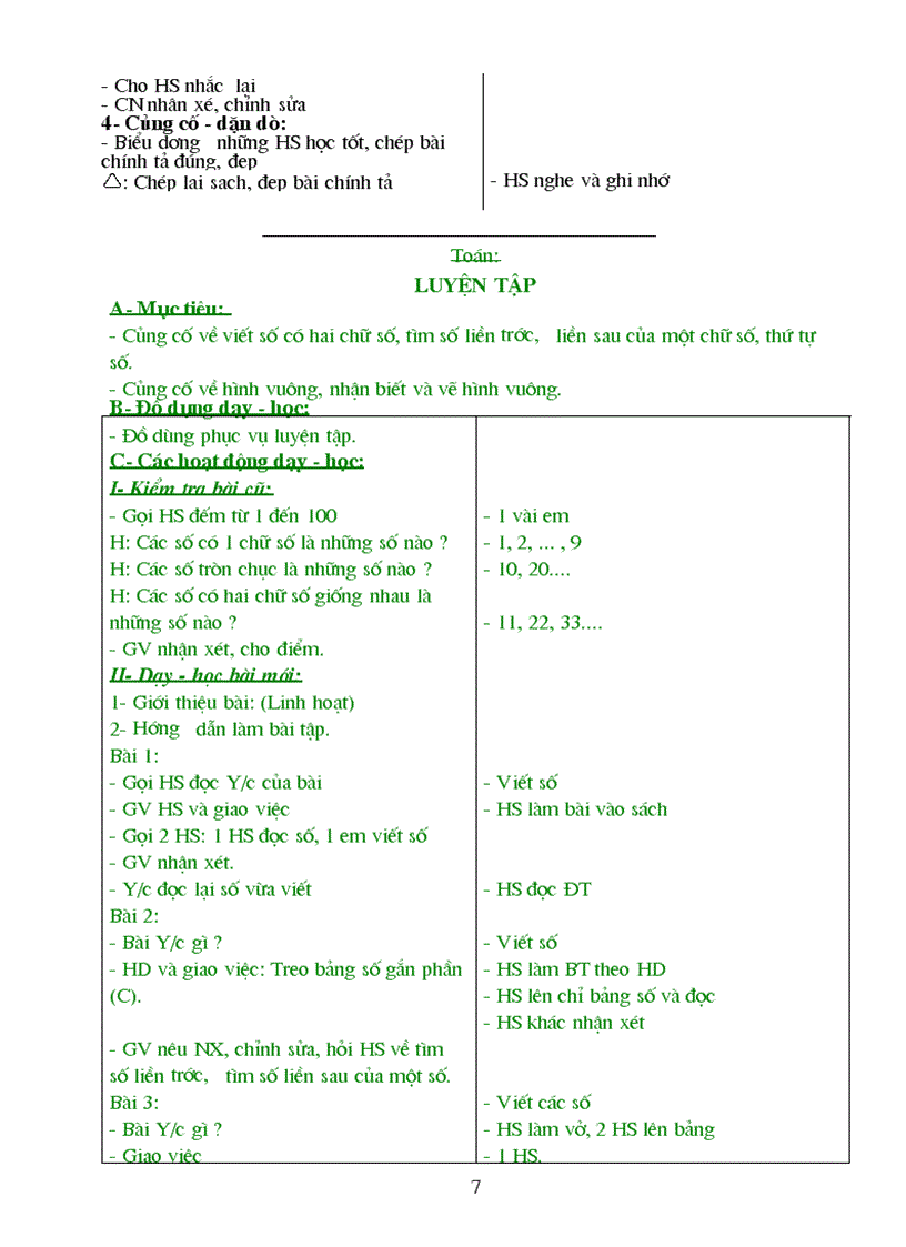 image for page Giáo án khối 1 tuần 27