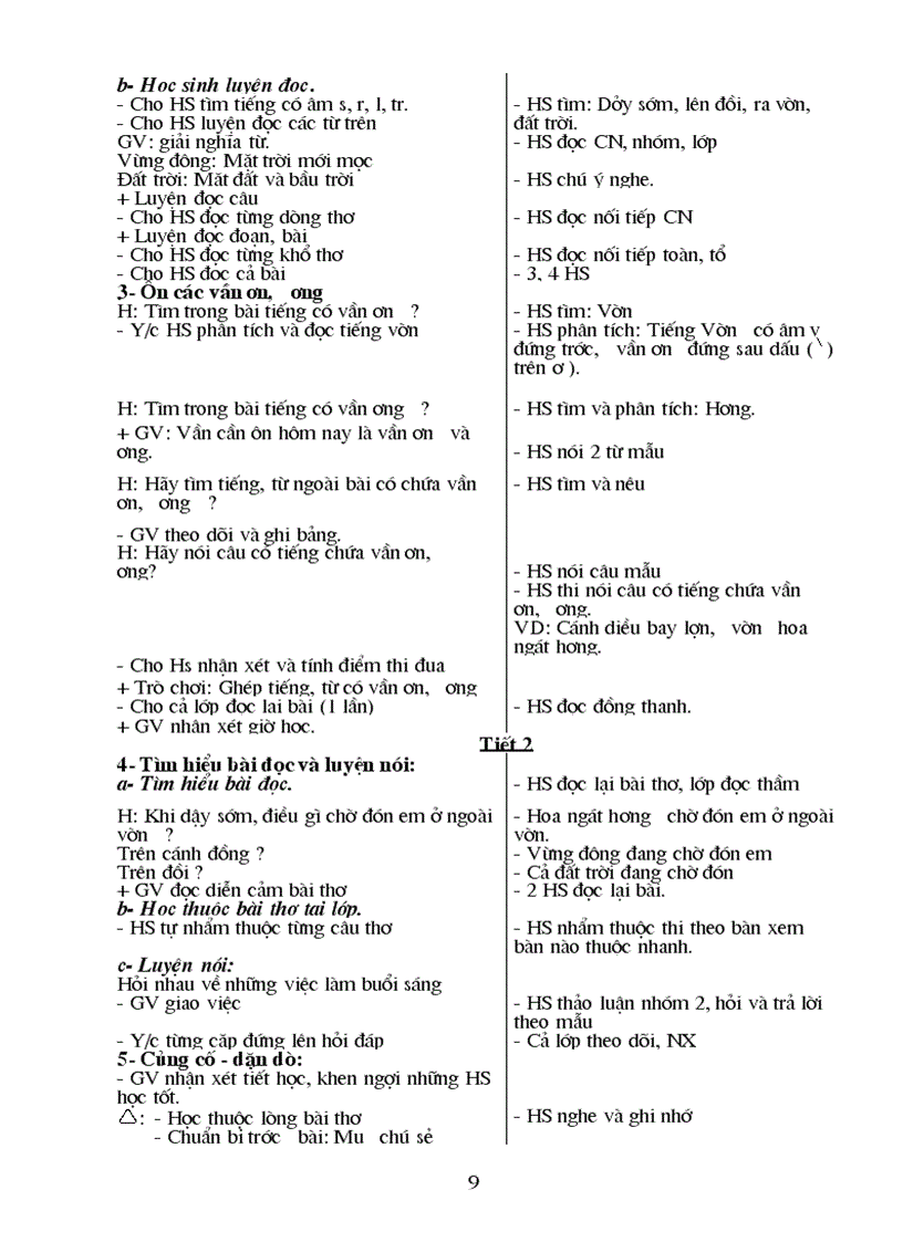 image for page Giáo án khối 1 tuần 27