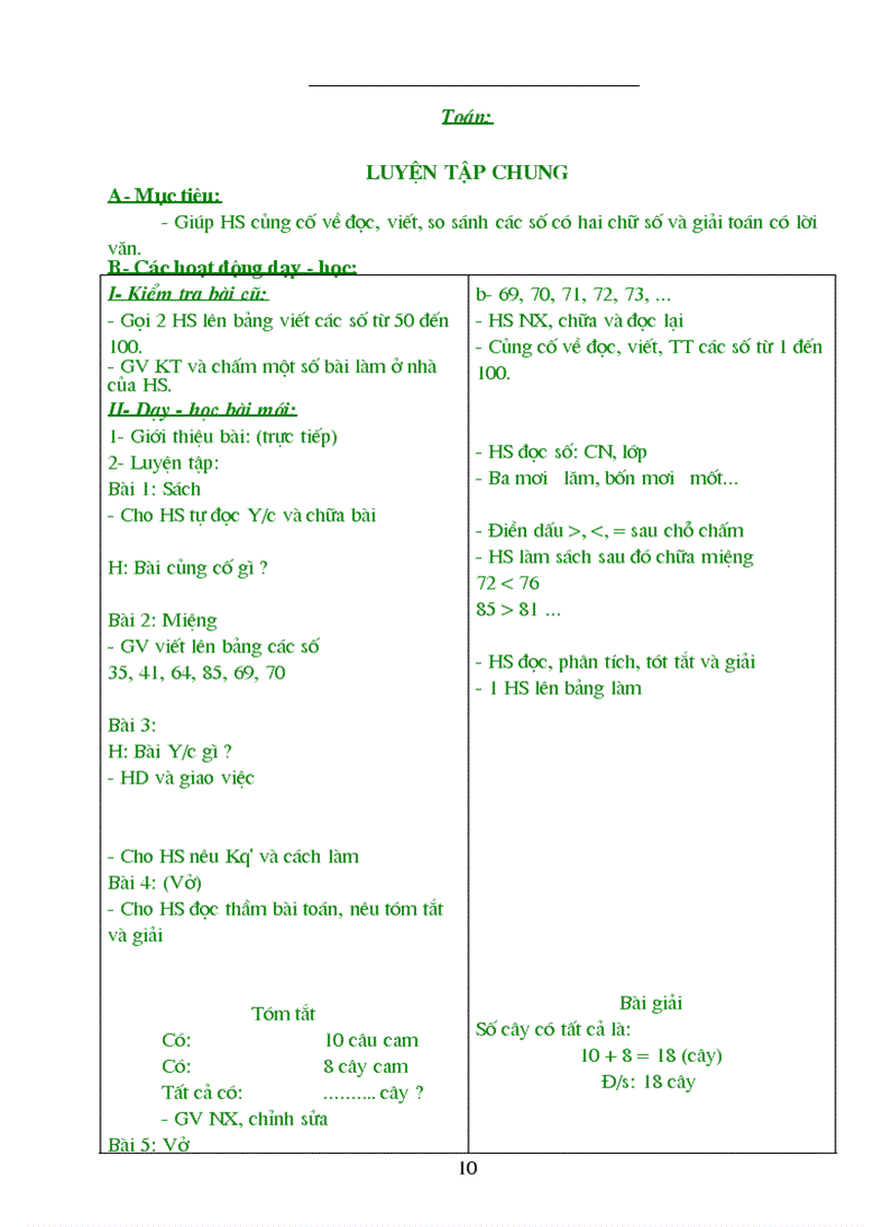 image for page Giáo án khối 1 tuần 27