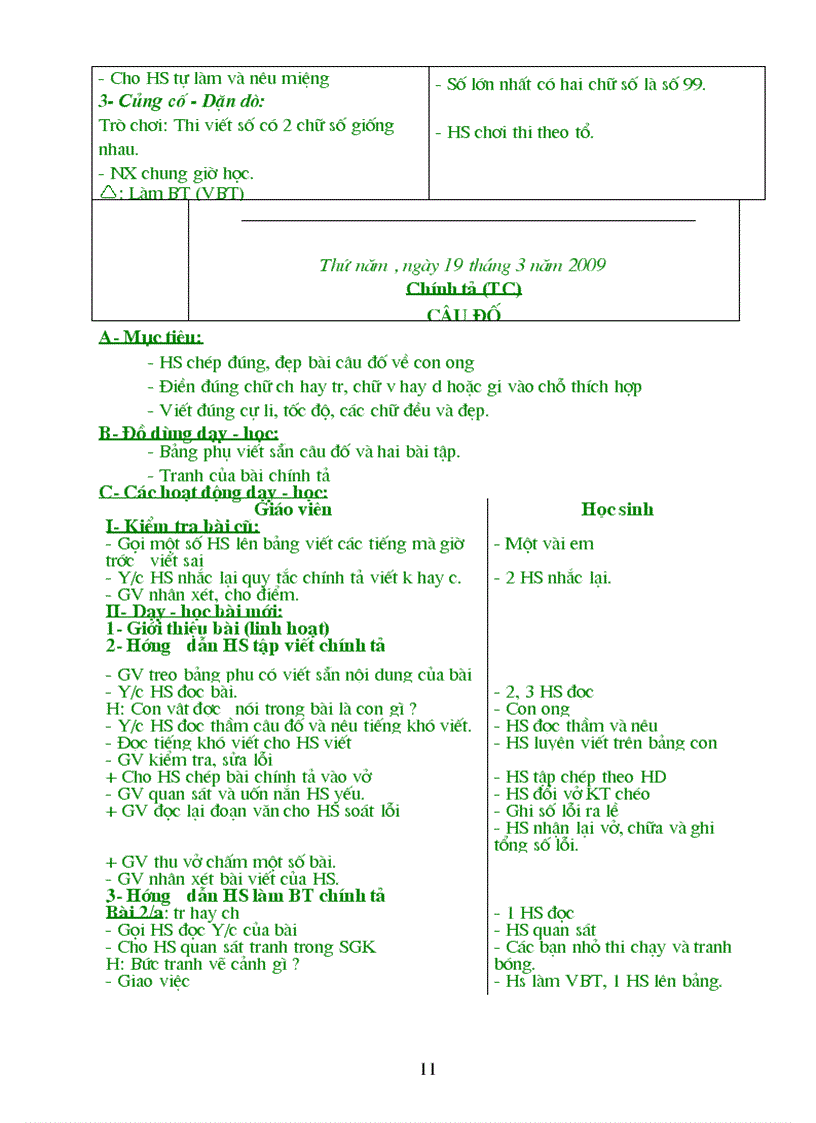 image for page Giáo án khối 1 tuần 27