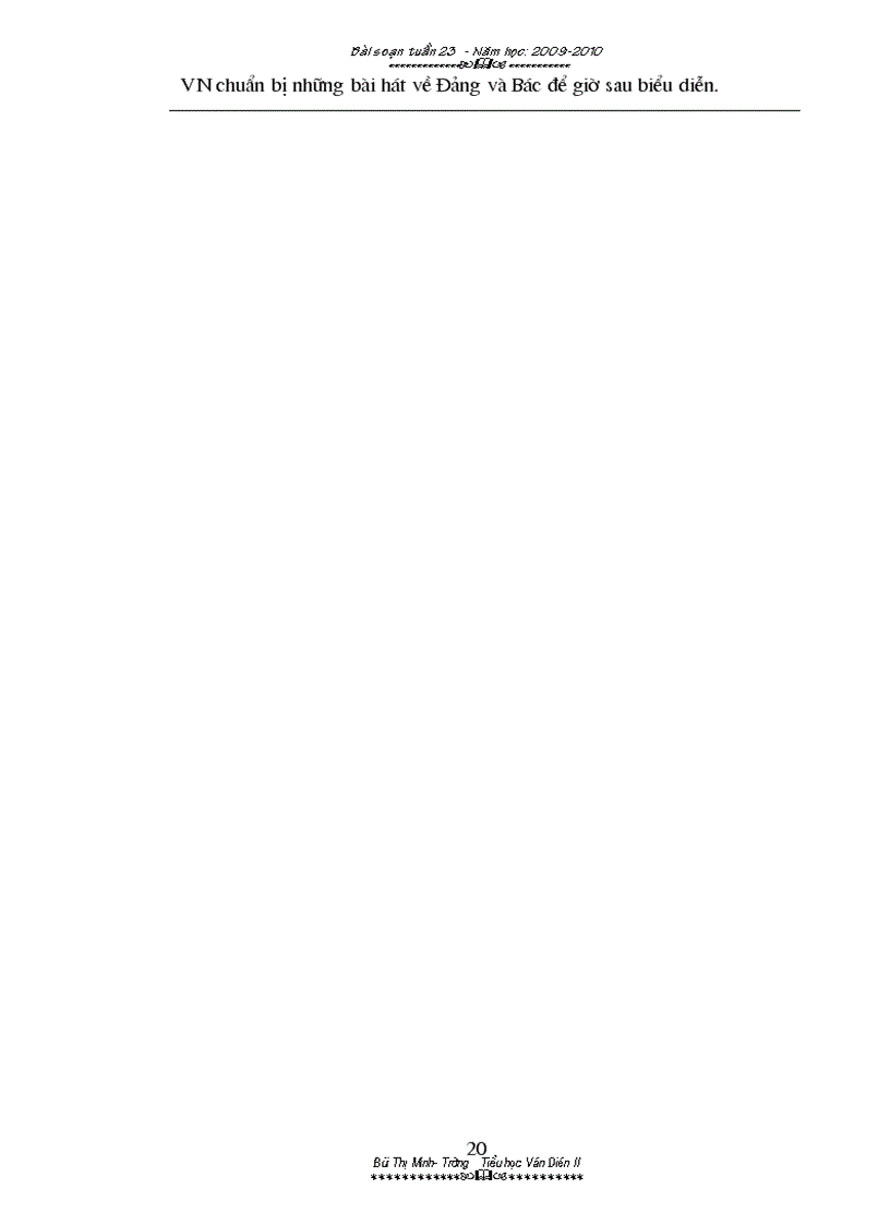 image for page Giáo án khối 2 tuần 23 cả sáng và chiều